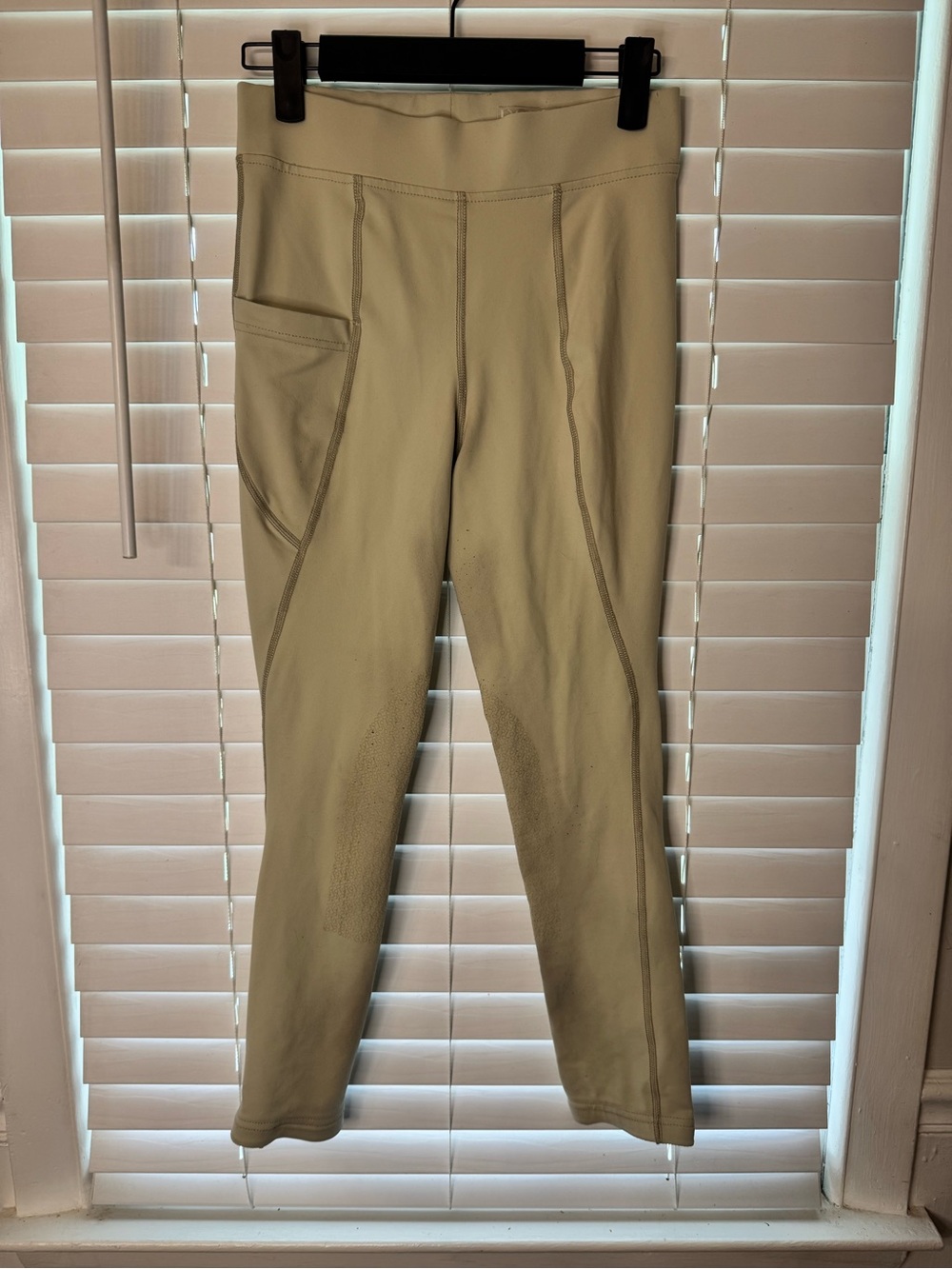 Kids' Riding Pants in Light Khaki
